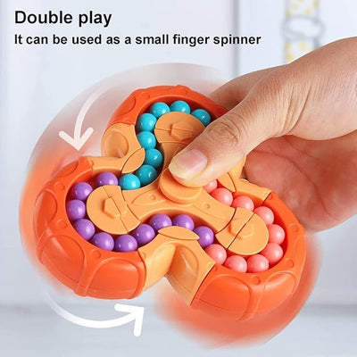 Magic Bean Brain Teaser Finger Spinner Toy