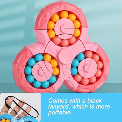 Magic Bean Brain Teaser Finger Spinner Toy