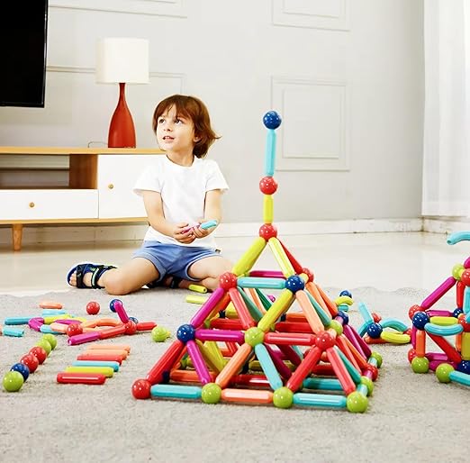 Magnetic Sticks Building Blocks for Kids