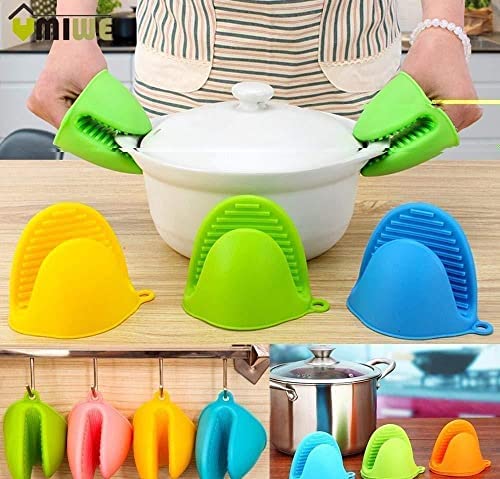 Oven Mitts Gloves Cooking Pinch Grips Glove Hand Clip