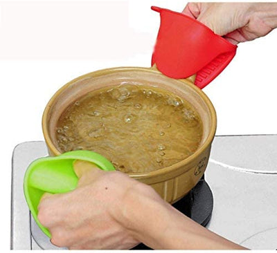 Oven Mitts Gloves Cooking Pinch Grips Glove Hand Clip