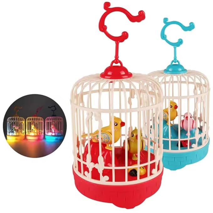 Lovely Talking Bird Cage for Kids