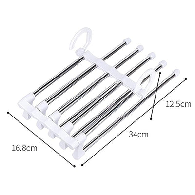5 in 1 Hanger, Multi-Layer,Clothes Hanging Stainless SteeL