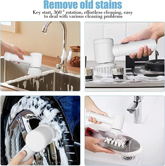 Electric Cleaning 3 Brush Heads Insulator Polisher
