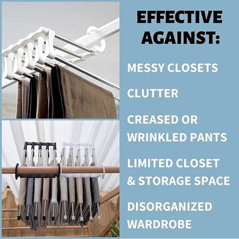 5 in 1 Hanger, Multi-Layer,Clothes Hanging Stainless SteeL