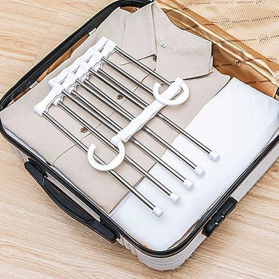 5 in 1 Hanger, Multi-Layer,Clothes Hanging Stainless SteeL