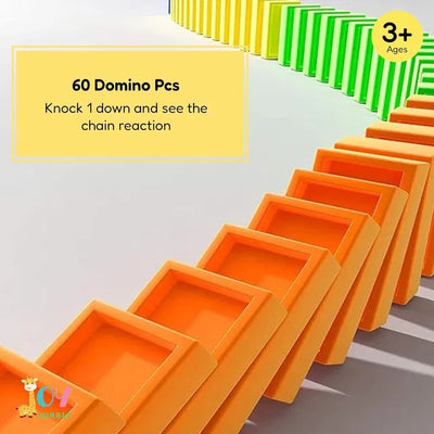 Train Toy Domino Set for Kids